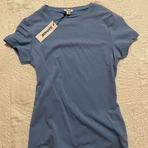 GARAGE ESTELLE LONGLINE TEE BLUE